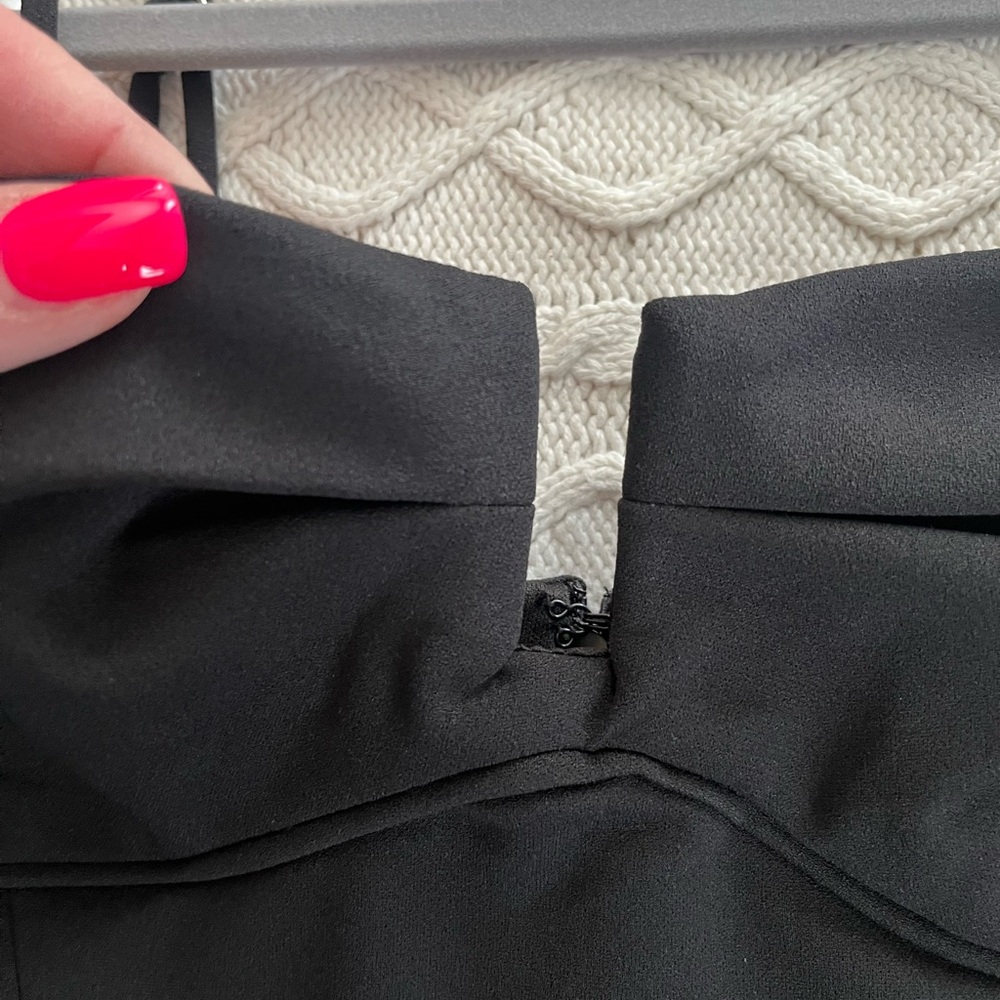 Lulu's Classic Black Column Maxi Dress Designer Women’s size Small - Picture 12 of 14